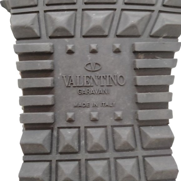 975203T Valentino Garavani Shoe Men Sneakers Camouflage Multicolor Calf Leather - Picture 6 of 10